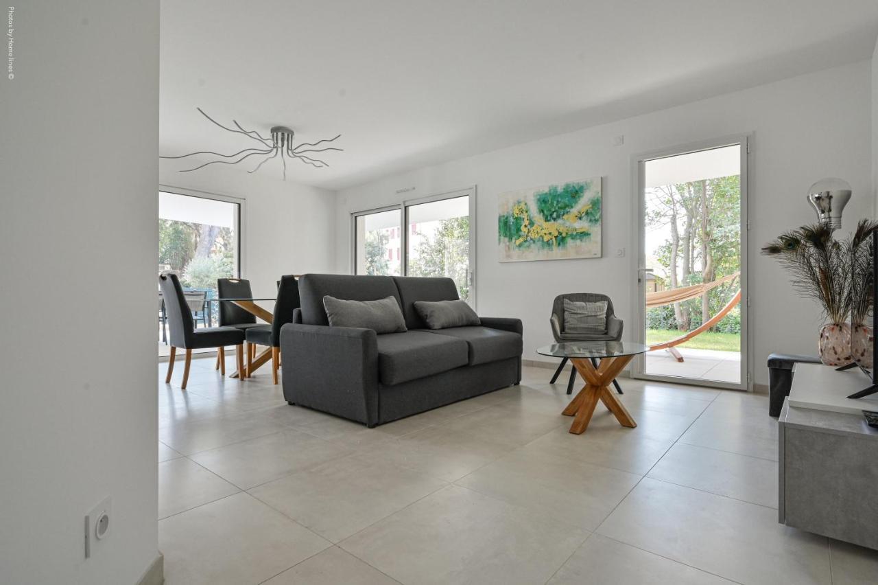 T3 Neuf - C13 - Jardin-Terrasse Et Piscine - Acces Direct Plages Et Centre Village Saint-Cyr-sur-Mer Exterior foto